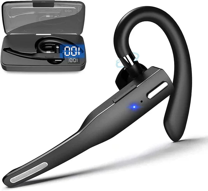 Wireless Bluetooth 5.1 Headset with Dual Mic - RoadMic Pro