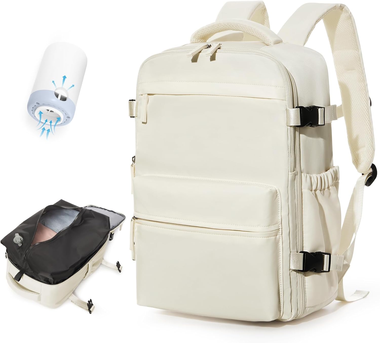 Multi-compartment Laptop Bag with Adjustable Shoulder Strap