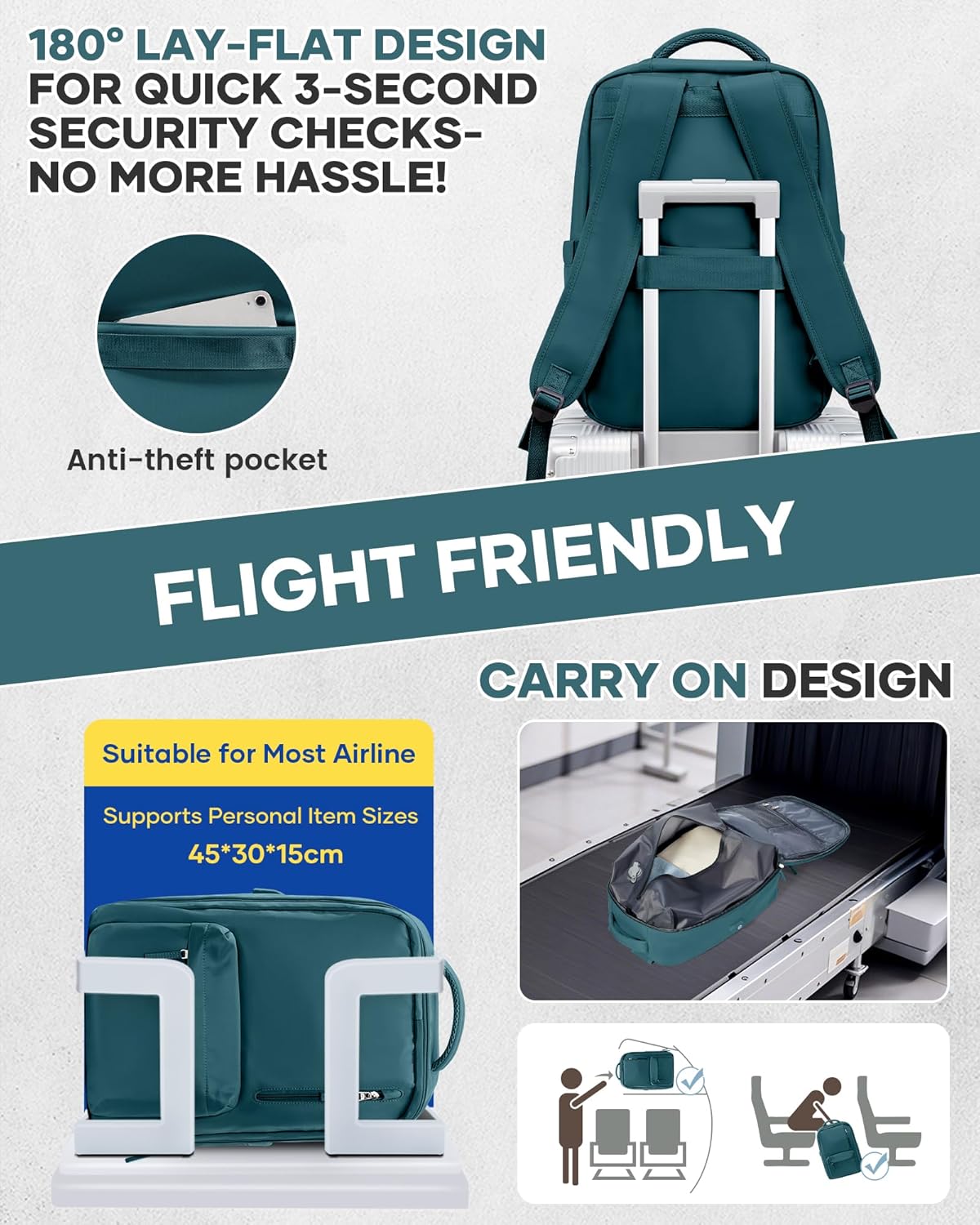 Multi-compartment Laptop Bag with Adjustable Shoulder Strap