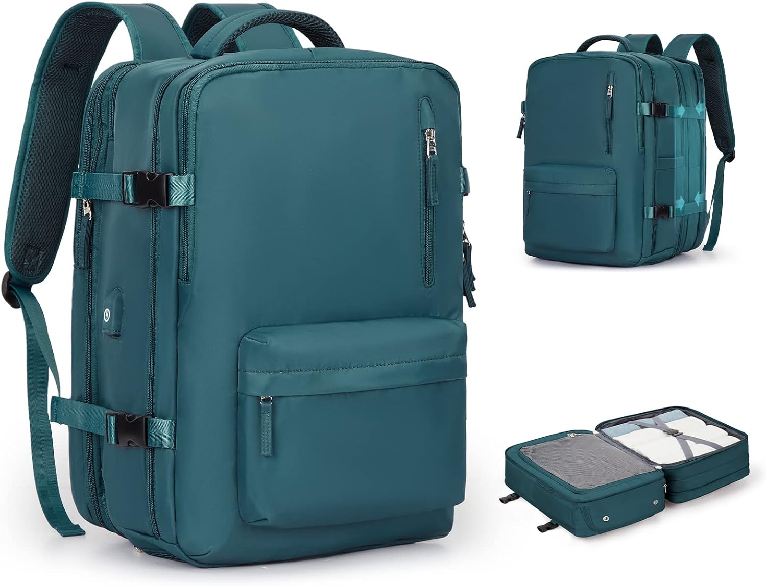 Multi-compartment Laptop Bag with Adjustable Shoulder Strap