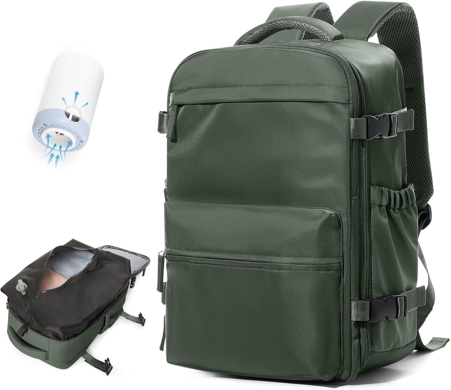 Multi-compartment Laptop Bag with Adjustable Shoulder Strap