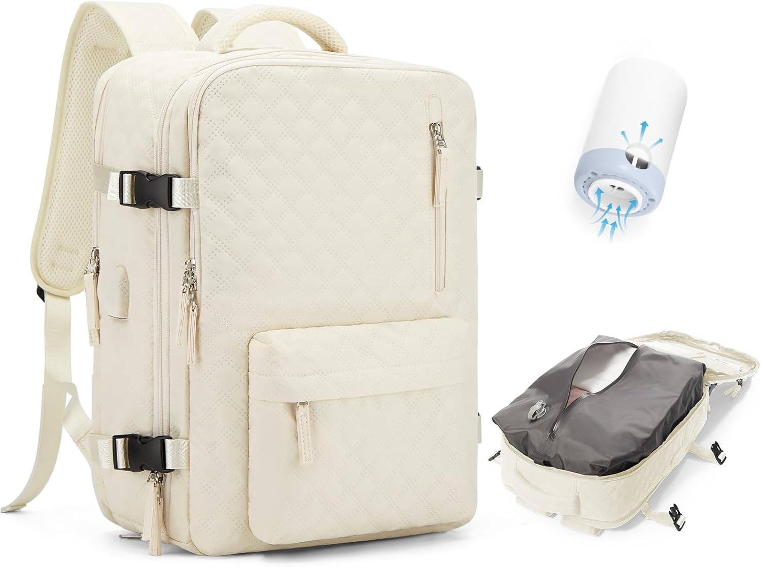 Multi-compartment Laptop Bag with Adjustable Shoulder Strap