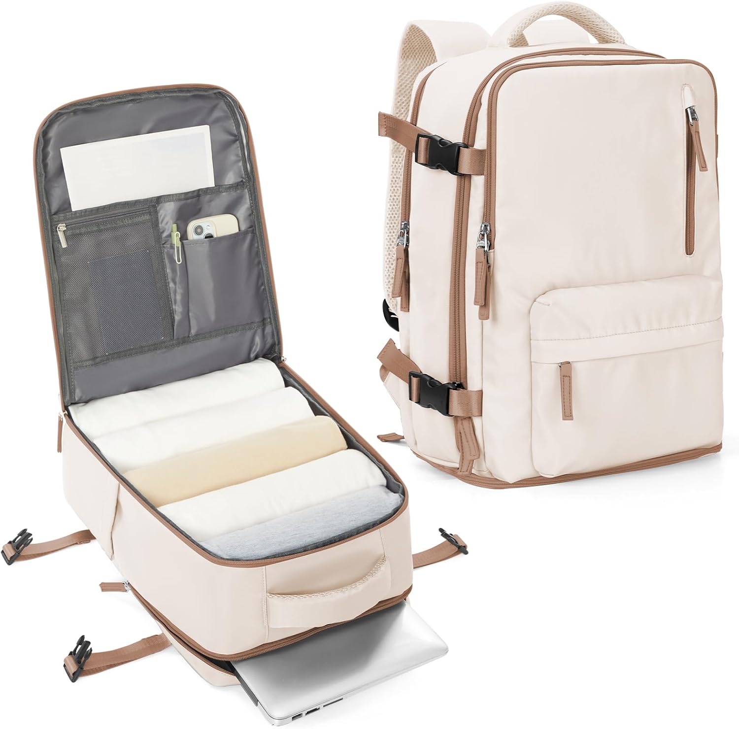 Multi-compartment Laptop Bag with Adjustable Shoulder Strap