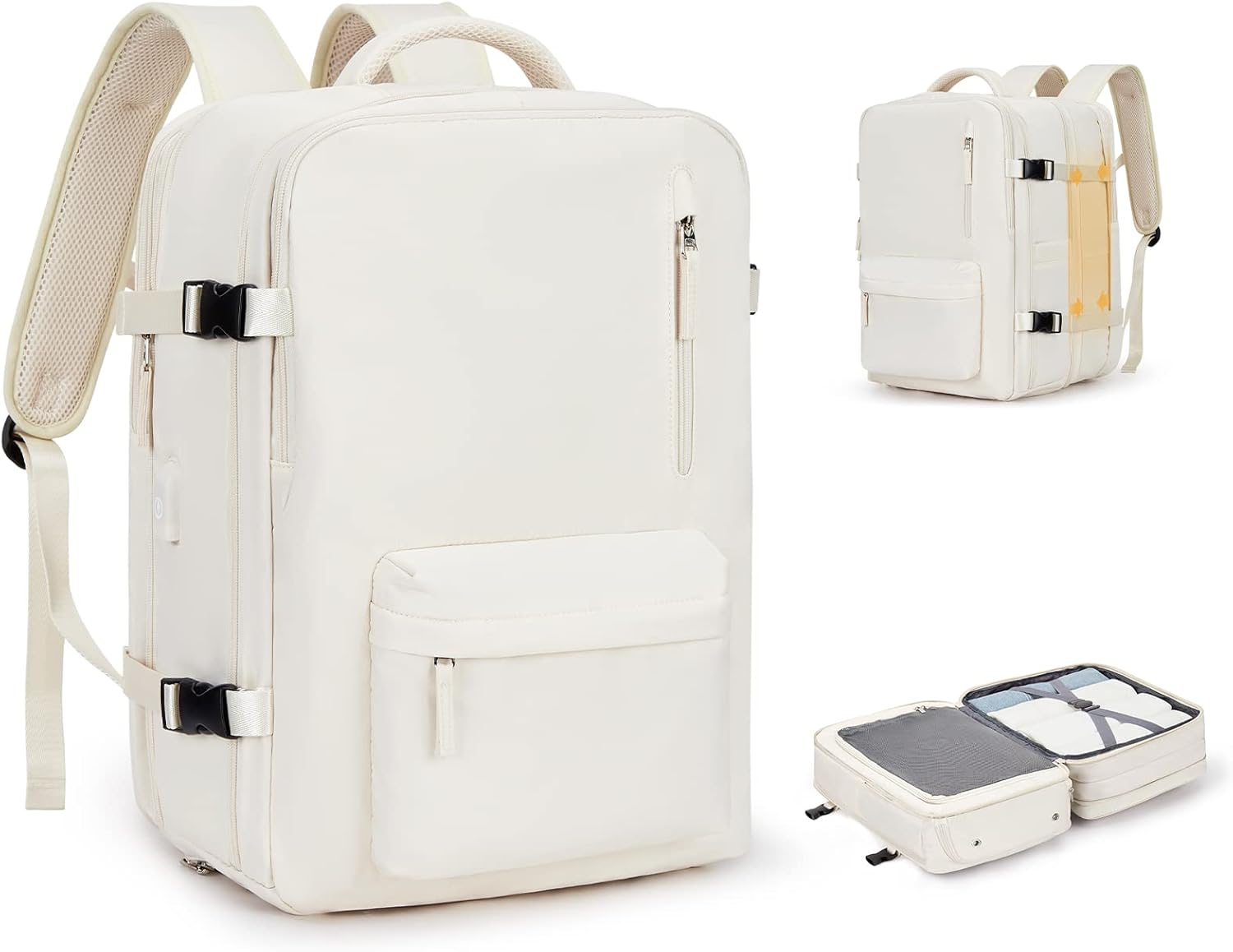 Multi-compartment Laptop Bag with Adjustable Shoulder Strap