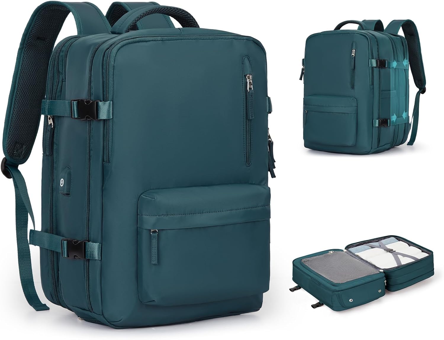 Multi-compartment Laptop Bag with Adjustable Shoulder Strap