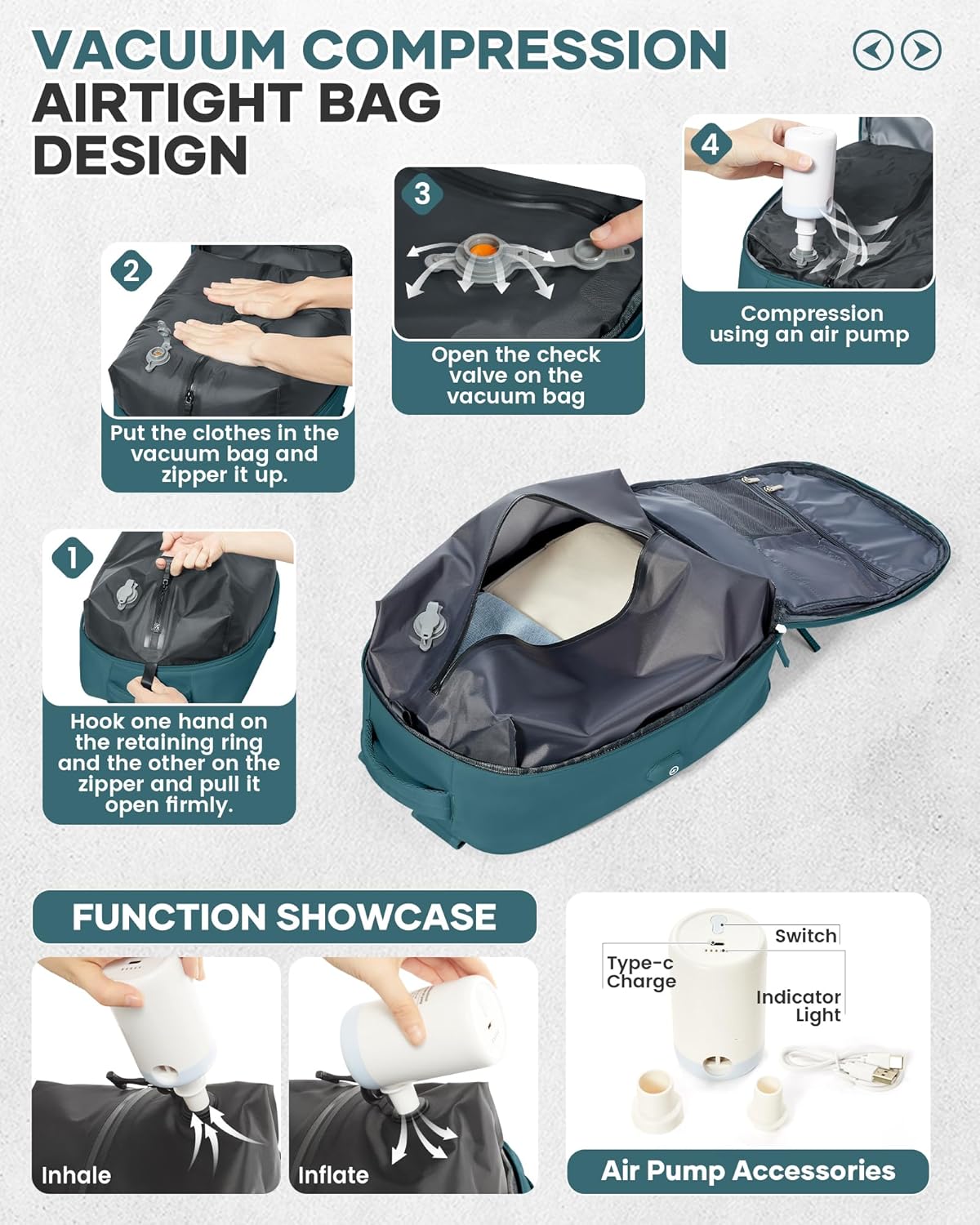 Multi-compartment Laptop Bag with Adjustable Shoulder Strap