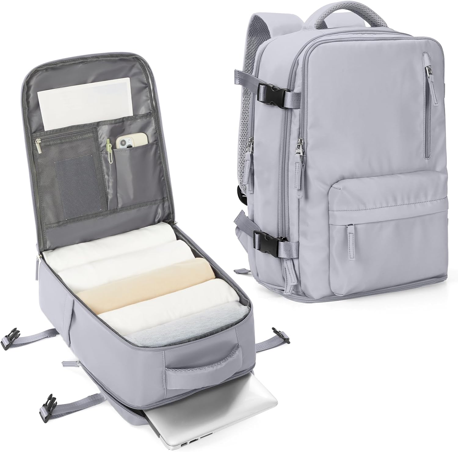 Multi-compartment Laptop Bag with Adjustable Shoulder Strap