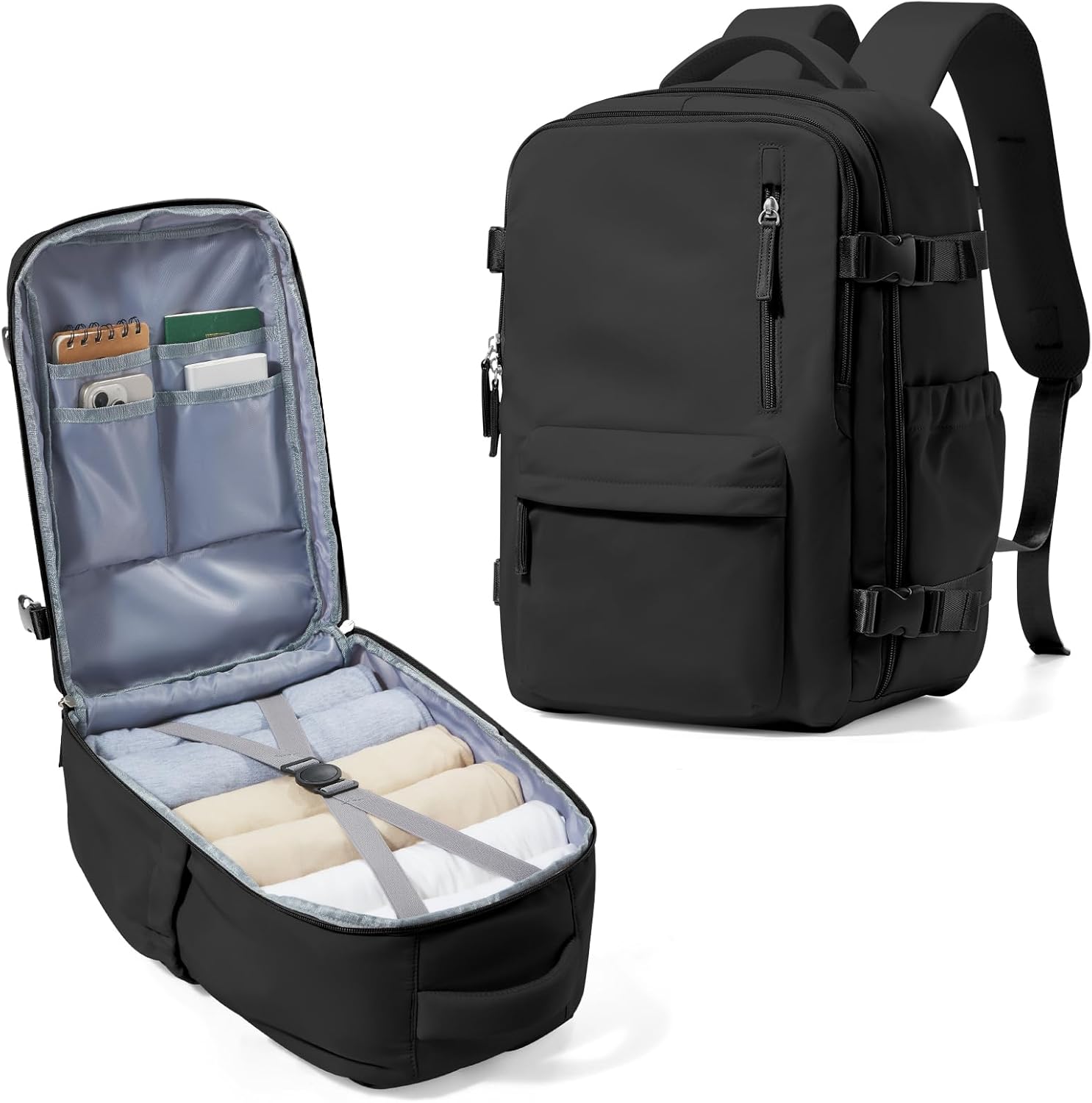 Multi-compartment Laptop Bag with Adjustable Shoulder Strap