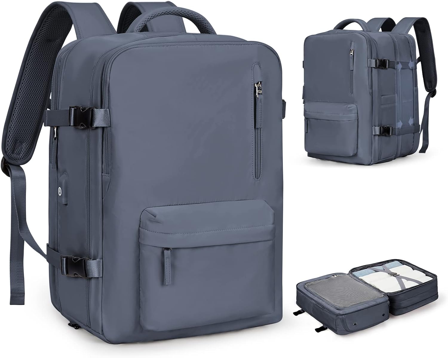 Multi-compartment Laptop Bag with Adjustable Shoulder Strap