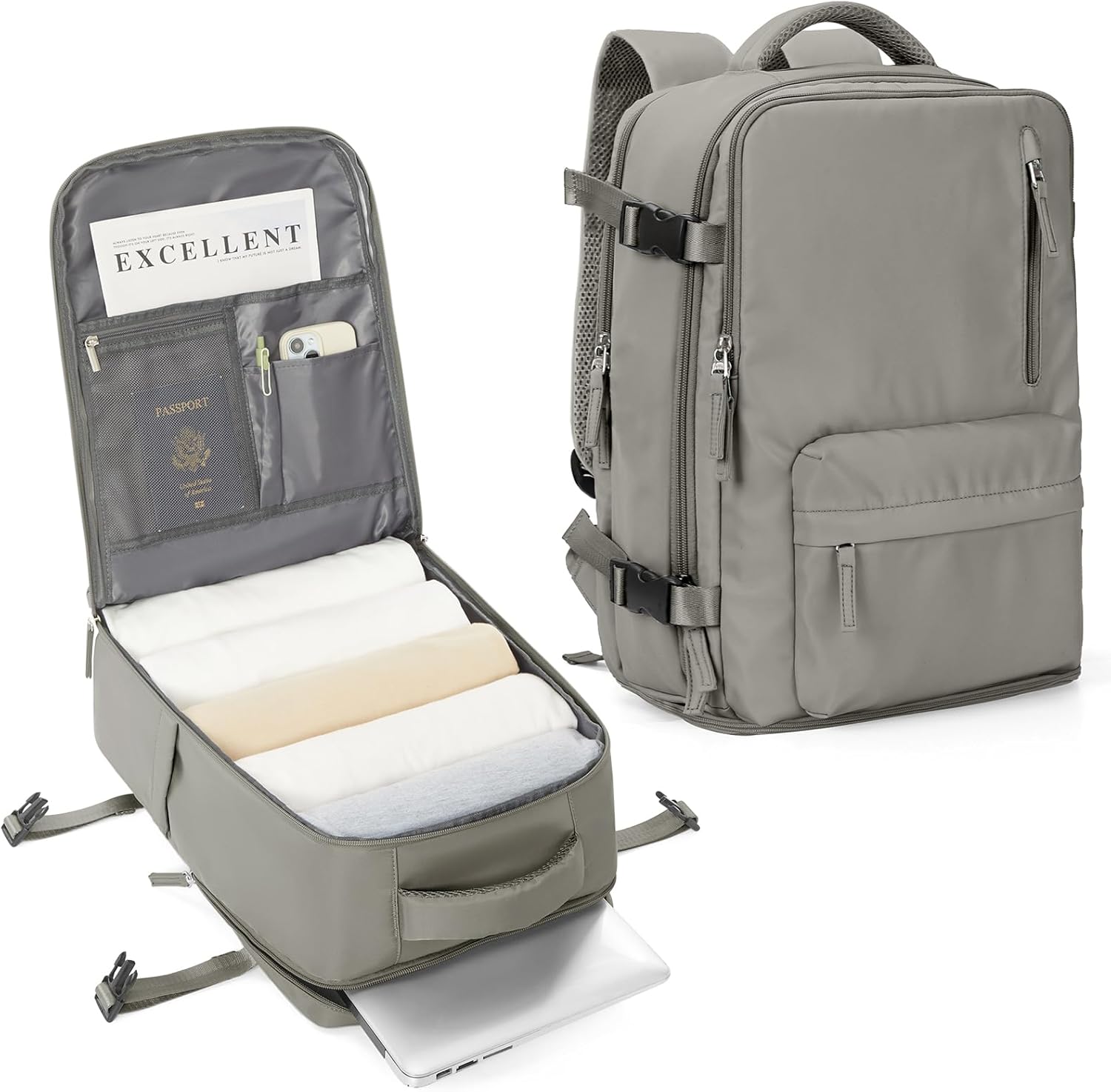 Multi-compartment Laptop Bag with Adjustable Shoulder Strap