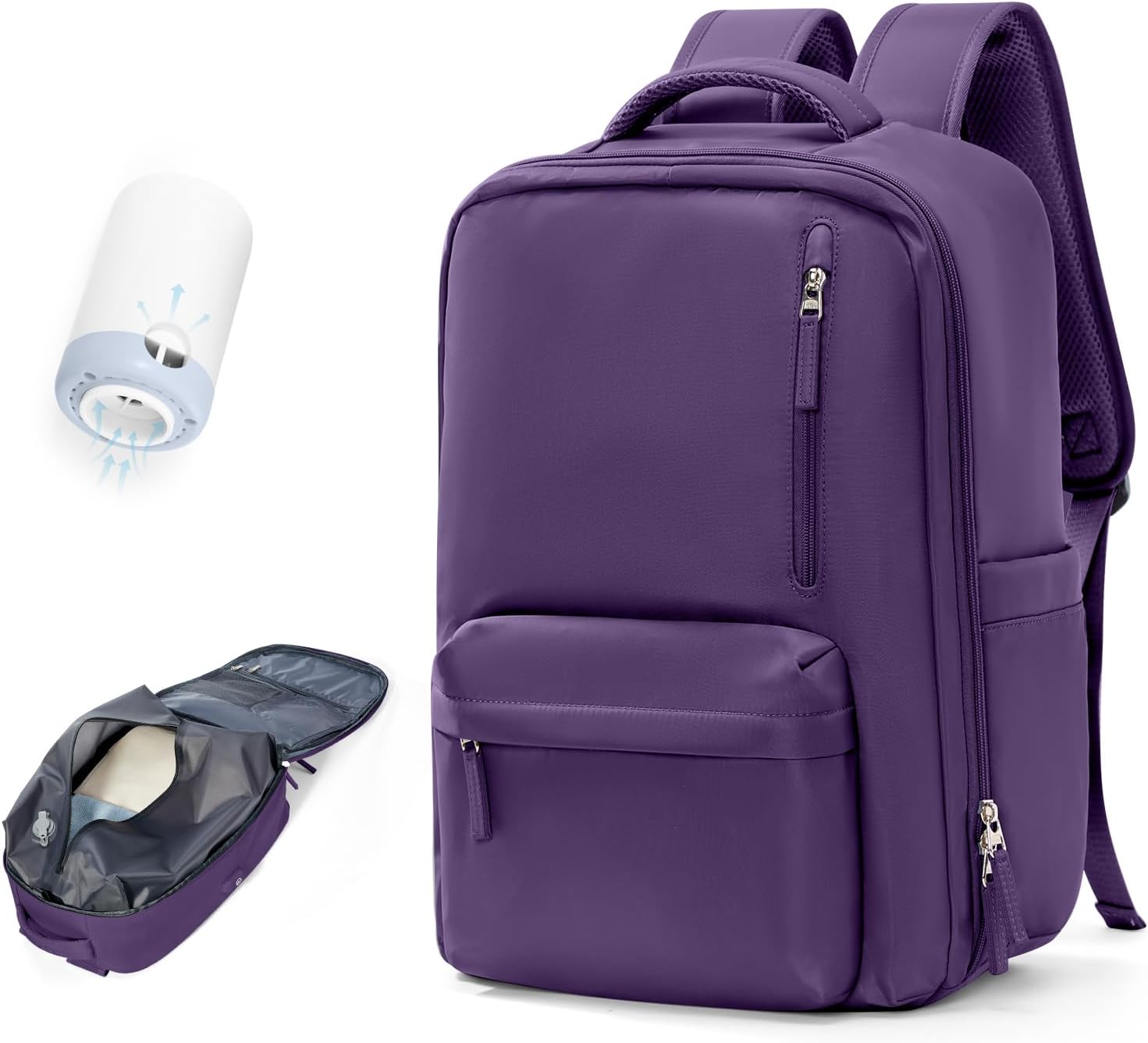 Multi-compartment Laptop Bag with Adjustable Shoulder Strap