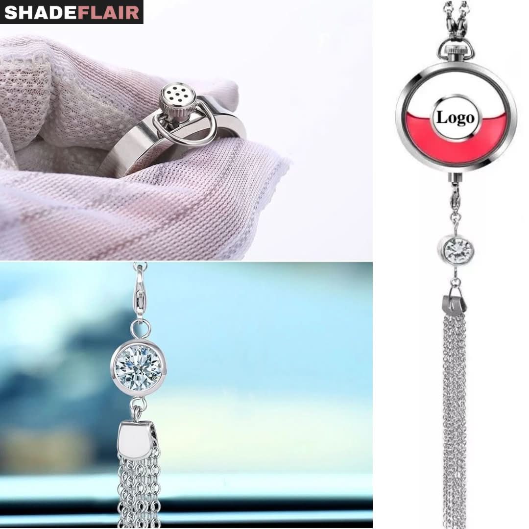 Car Brand Personalised Car Perfume Pendant - ScentRide