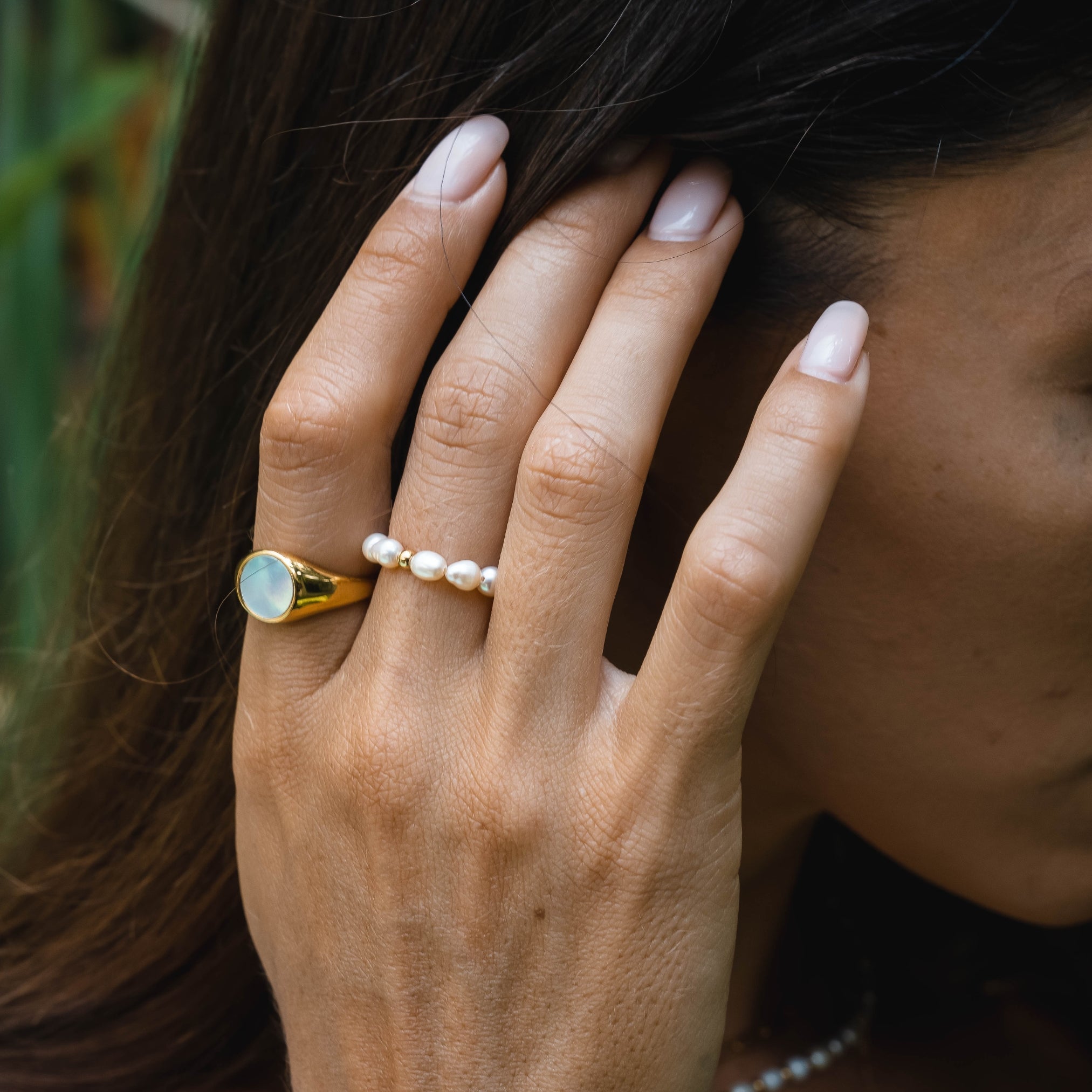 Ocean Pearl Ring for Women – Pearl