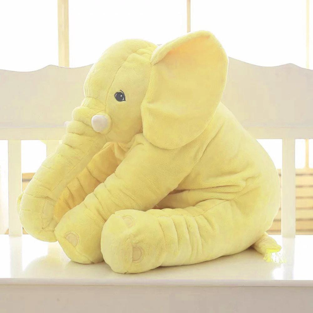 Plushique Jumbo Elephant Pillow | Soft and cuddly elephant plush toy for kids and babies