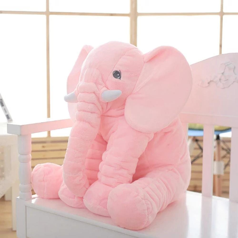 Plushique Jumbo Elephant Pillow | Soft and cuddly elephant plush toy for kids and babies