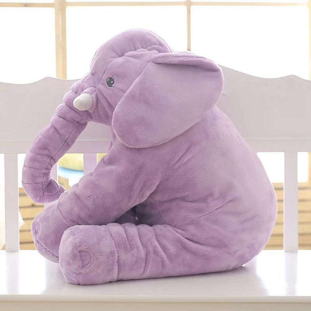 Plushique Jumbo Elephant Pillow | Soft and cuddly elephant plush toy for kids and babies