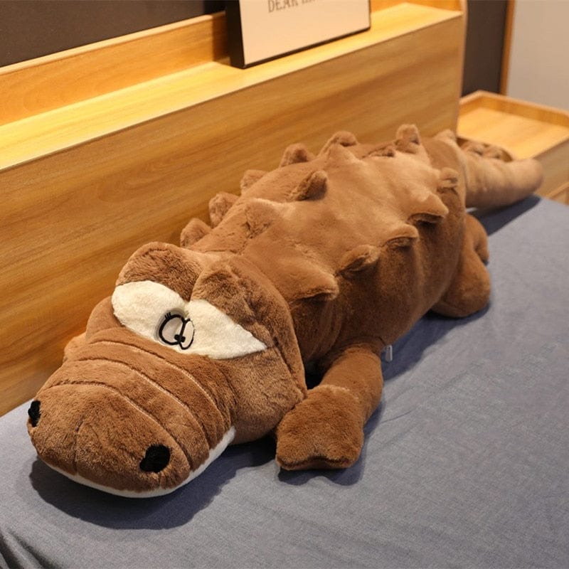 CuddleCroc XL Plush Pillow | 150CM Big Soft Crocodile Stuffed Animal Toy for Kids & Gifts