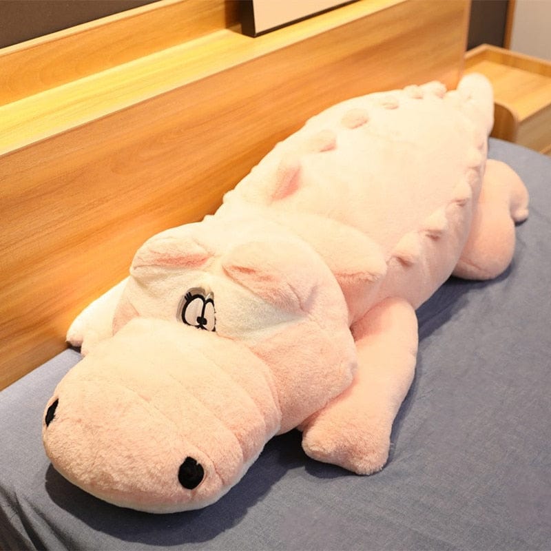 CuddleCroc XL Plush Pillow | 150CM Big Soft Crocodile Stuffed Animal Toy for Kids & Gifts