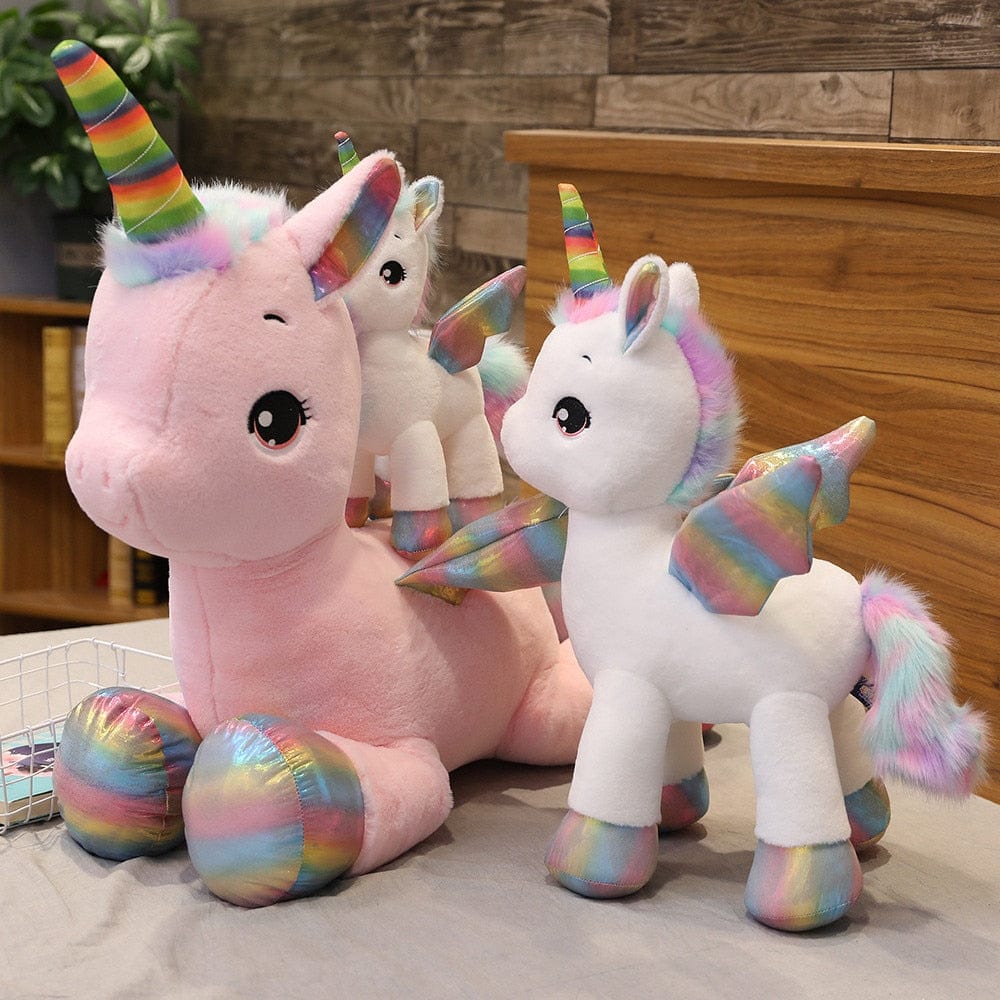 MythicSnuggle Cute Unicorn Pillow Plush | Luxuriously soft, high-quality unicorn plush for kids, home decor, and bedtime comfort.