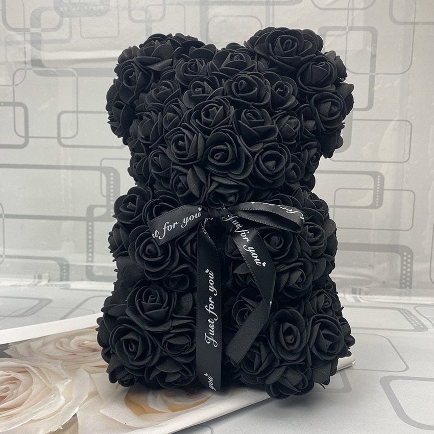PetalCuddle Eternal Rose Bear | Romantic artificial flower teddy for Mother’s Day and celebrations