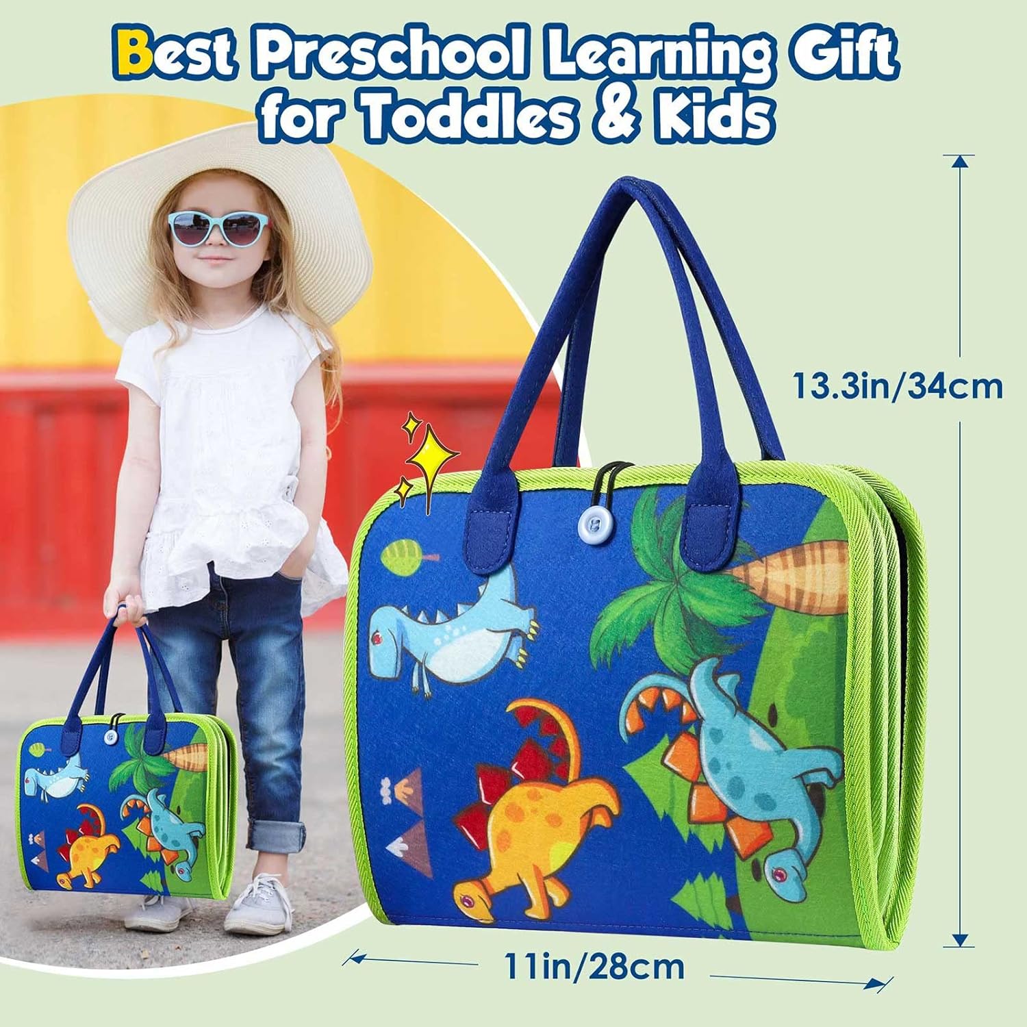 Toddler Push Board Montessori Toy - Educational