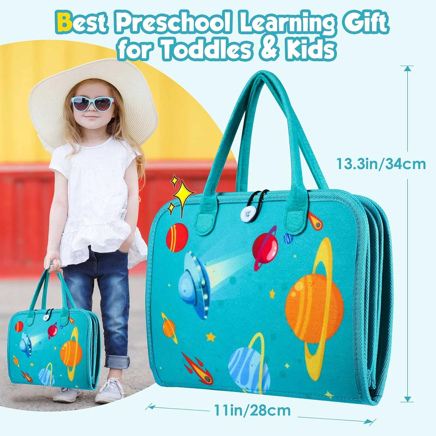 Toddler Push Board Montessori Toy - Educational