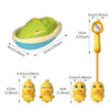 HydroDuck Pirate Ship & Fountain | Educational water toy with tap shower and interactive functions