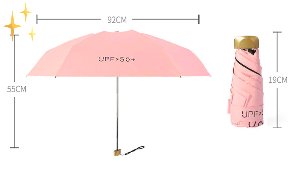 MiniPocket Umbrella – Portable, Lightweight Compact Umbrella for Protection Anytime, Anywhere