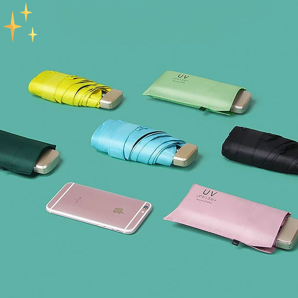 MiniPocket Umbrella – Portable, Lightweight Compact Umbrella for Protection Anytime, Anywhere