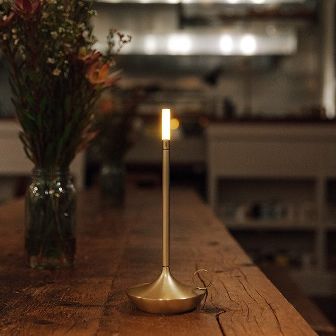 LumaGlow Dimmable LED Candle Lamp – Elegant & Wireless with Long Battery Life
