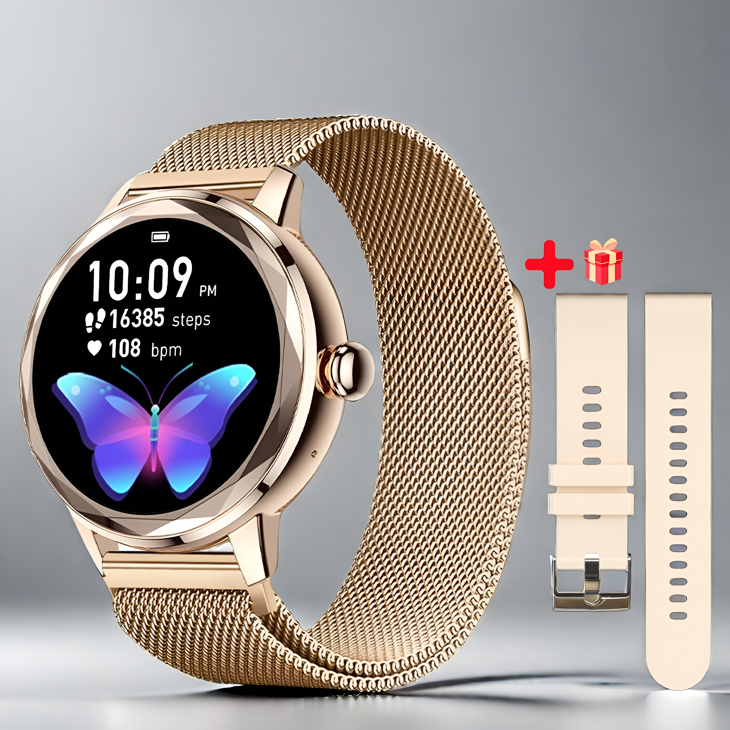 Luxe Galaxy Smartwatch for Women - Stylish Functionality
