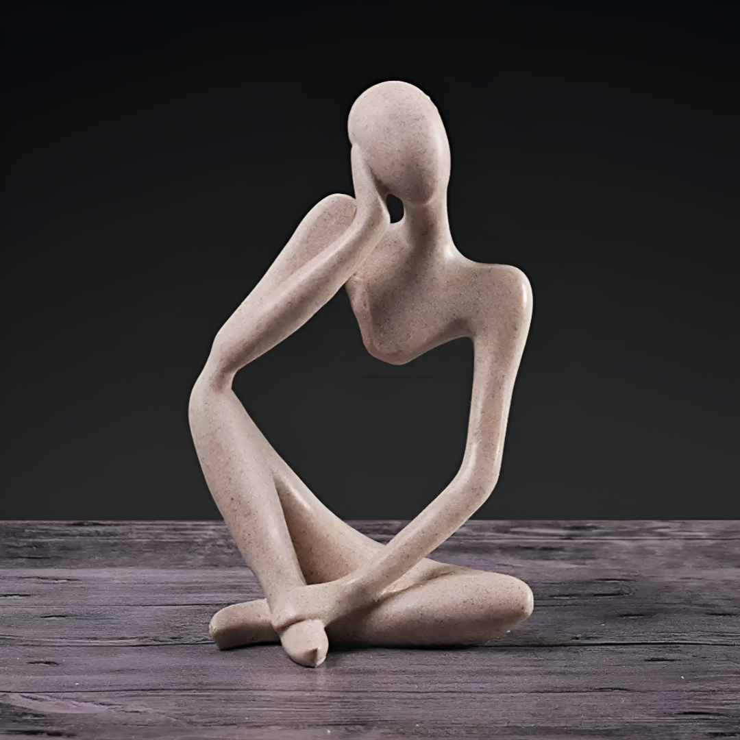 Abstract Sculpture "The Thinker" – Timeless Elegance for Your Interior