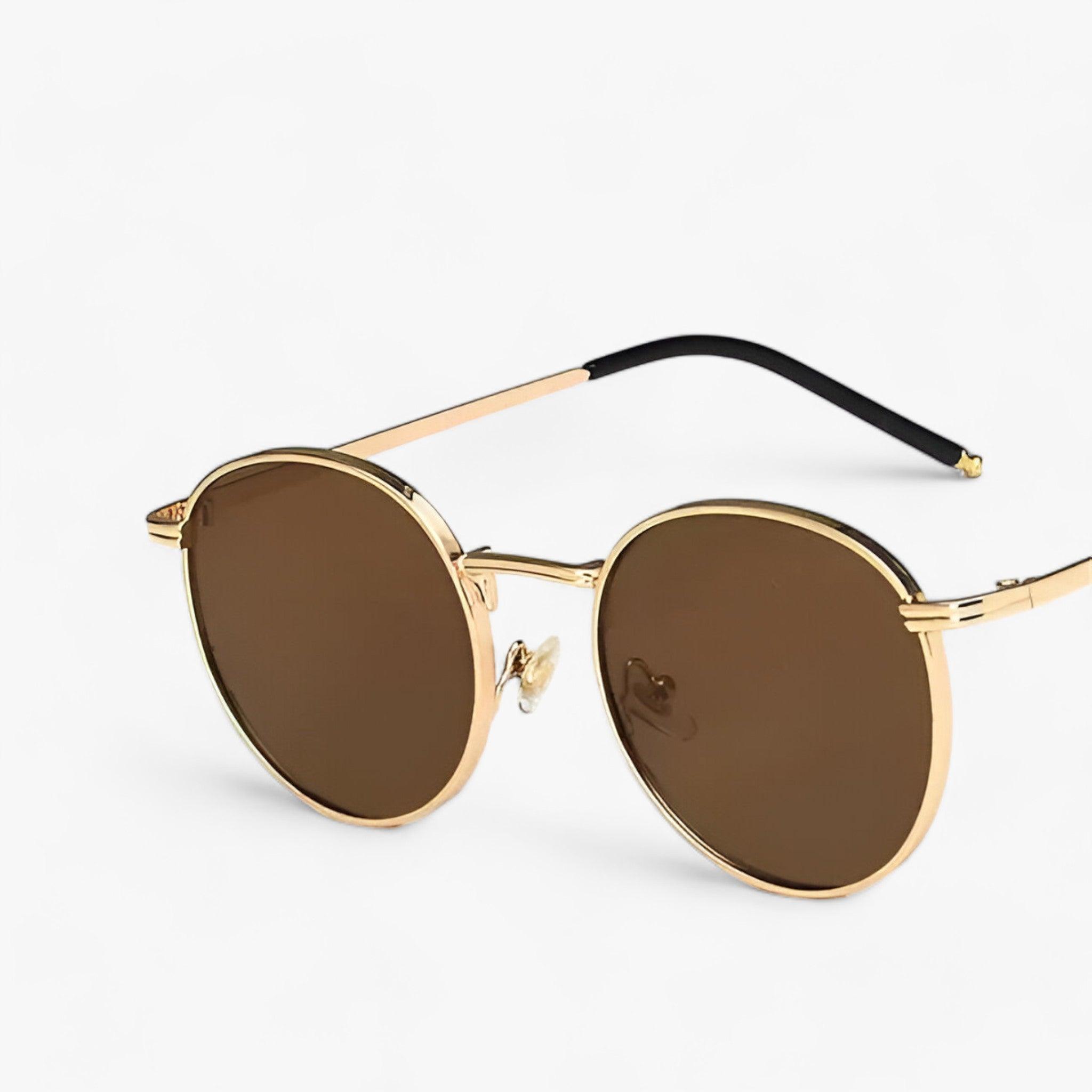 Unisex Designer Sunglasses with Round Lenses – Nova