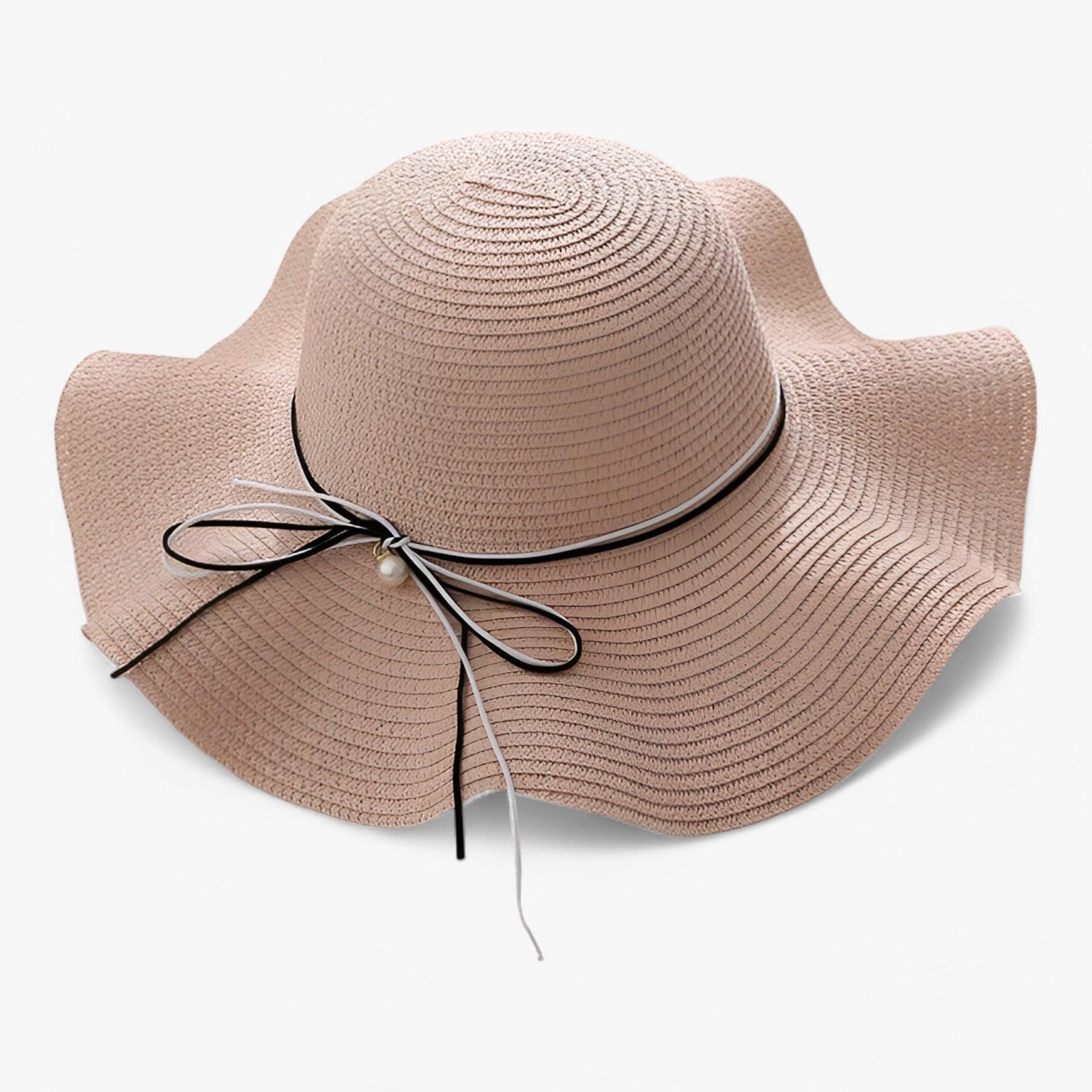 Airy Women's Beach Hat with Bow and UV Protection – BreezeBow