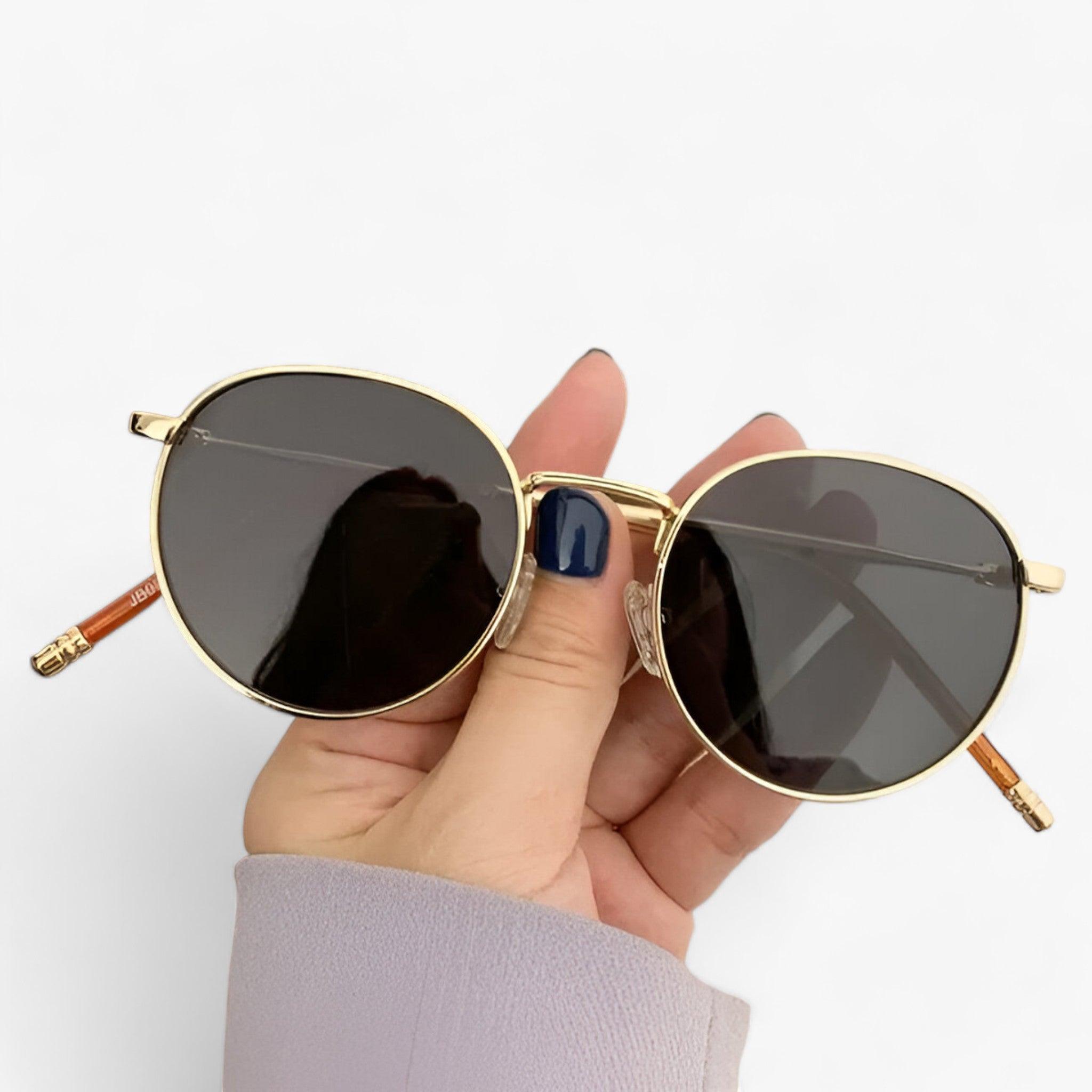 Unisex Designer Sunglasses with Round Lenses – Nova