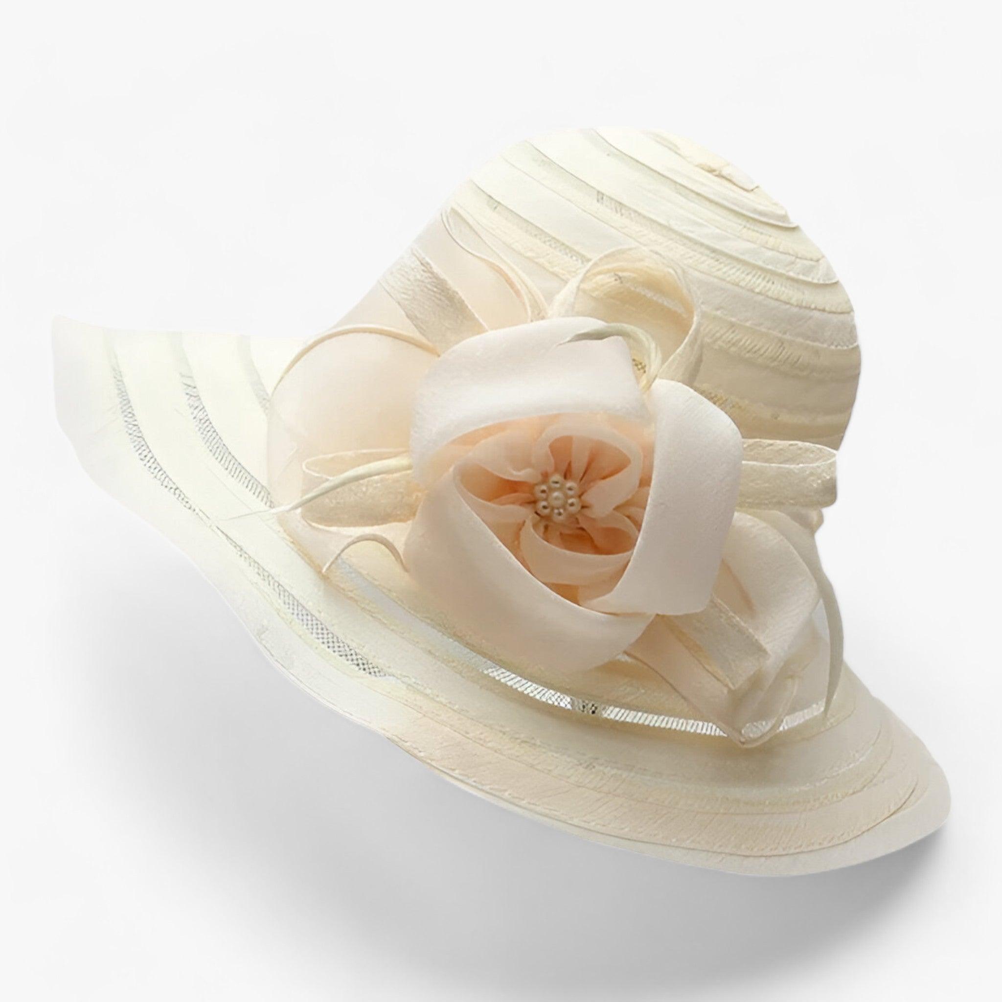Elegant Women's Sun Hat Made of Organza – Mirielle