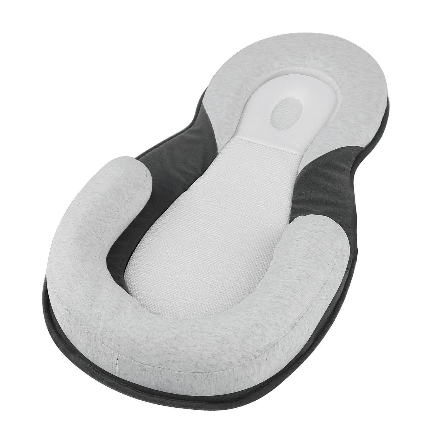 Ergonomic Portable Baby Bed with Head Support Against Flat Head Syndrome – Sleep Cocoon