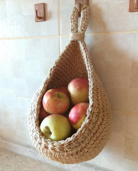 WallBasket - Space-Saving Hanging Vegetable and Fruit Baskets for the Wall