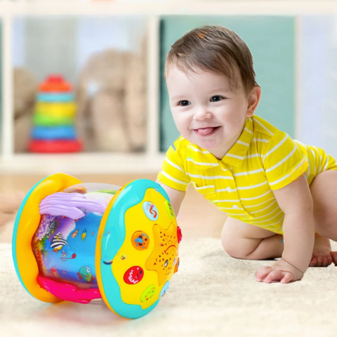 Lightplay Drum for Babies – Music & Projection for Sensory Learning
