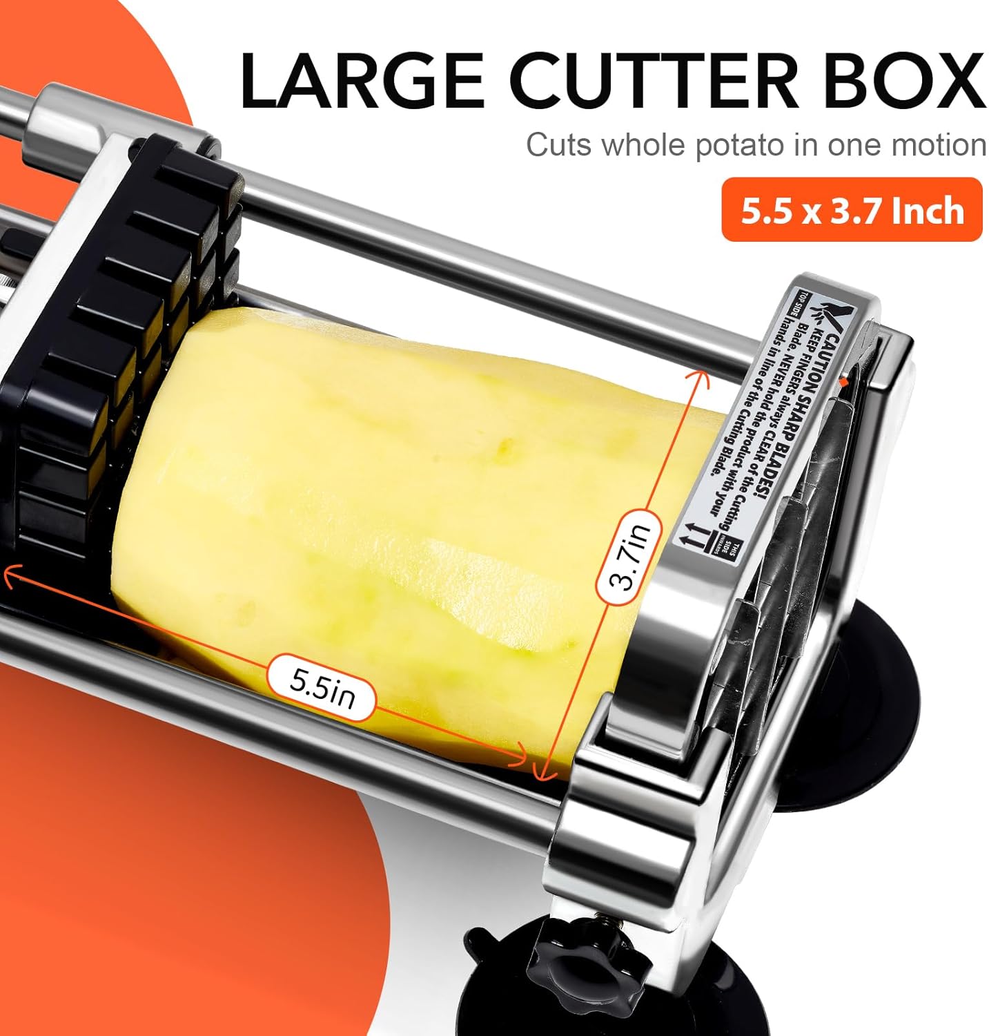 Premium Chip Cutter - Durable Stainless Steel | Versatile Blades