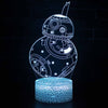 AstroGlow Star Wars Tekenfilm Lamp | KaAstroGlow Star Wars Cartoon Lampwaii Baby Yoda & Anime-Inspired LED Night Light for Bedrooms