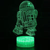 AstroGlow Star Wars Tekenfilm Lamp | KaAstroGlow Star Wars Cartoon Lampwaii Baby Yoda & Anime-Inspired LED Night Light for Bedrooms