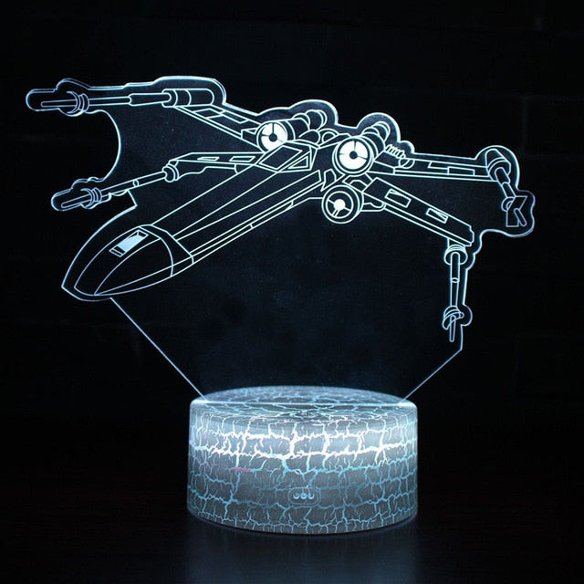 AstroGlow Star Wars Tekenfilm Lamp | KaAstroGlow Star Wars Cartoon Lampwaii Baby Yoda & Anime-Inspired LED Night Light for Bedrooms