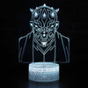 AstroGlow Star Wars Tekenfilm Lamp | KaAstroGlow Star Wars Cartoon Lampwaii Baby Yoda & Anime-Inspired LED Night Light for Bedrooms
