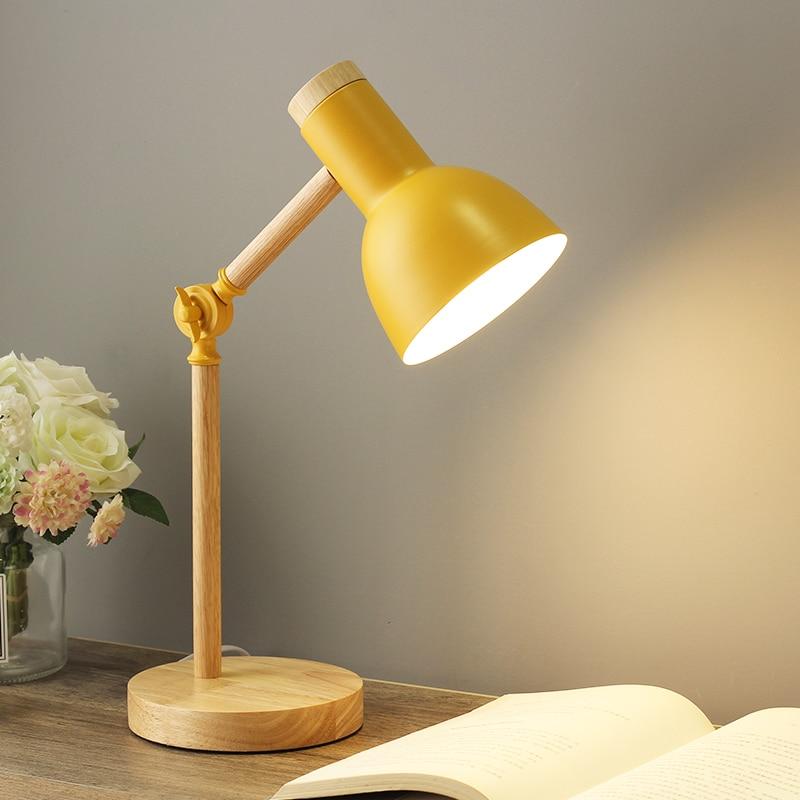 NordicGlow | Scandinavian Wooden Table Lamp