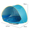 UV Protection Beach Tent with Integrated Baby Paddling Pool – Shade Splash