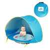 UV Protection Beach Tent with Integrated Baby Paddling Pool – Shade Splash