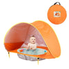 UV Protection Beach Tent with Integrated Baby Paddling Pool – Shade Splash