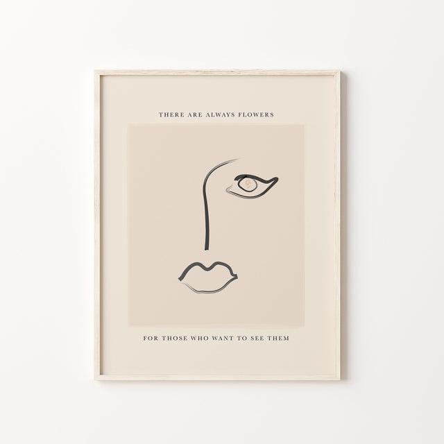 Abstract Henri Matisse Painting Canvas Print - Artwork Inspired by Matisse's Signature Style for Modern Interiors