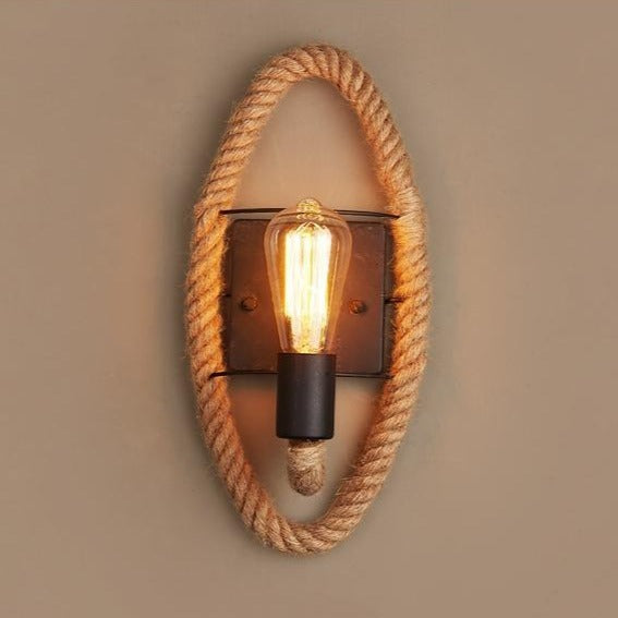 Vintage Wall Light – RusticRope